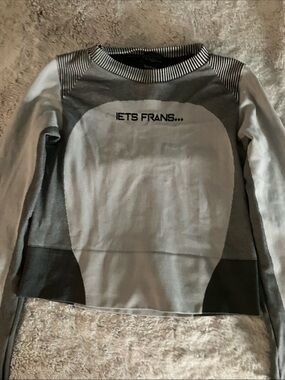 Iets Frans Grey Colorblock Long-Sleeve Tee for Kids